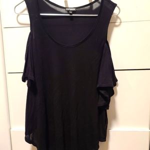 Express women's top, size M, black